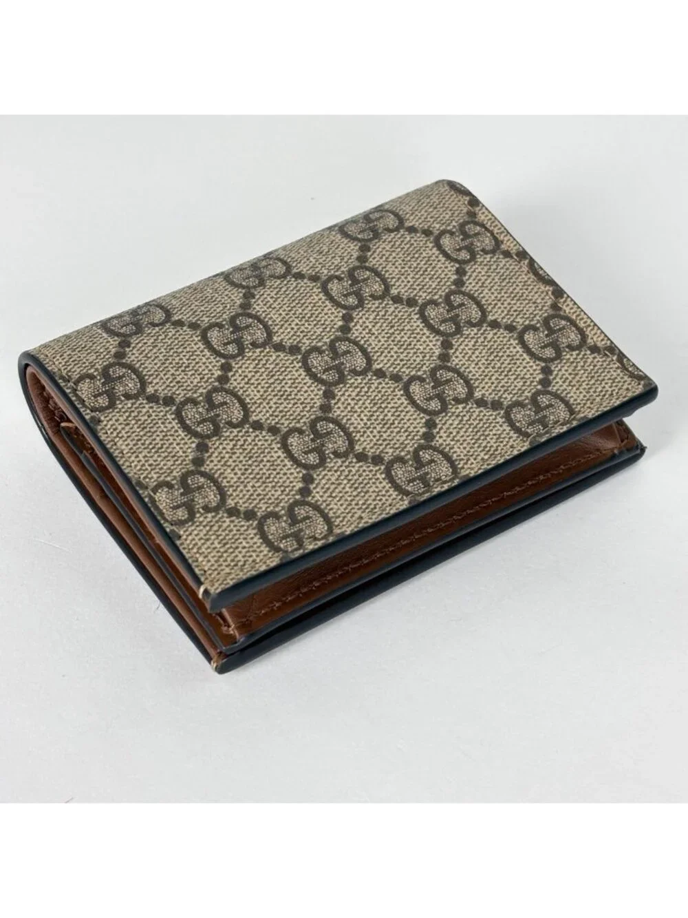 Gucci Bifold Wallet GG Pattern Brown - Picture 2 of 6